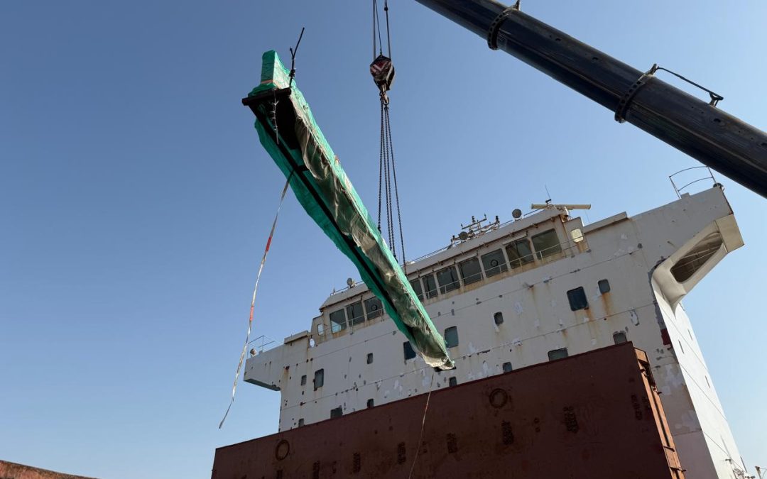 Supervision and Discharge of Heavy Industrial Equipment – Jeddah Islamic Port, Saudi Arabia